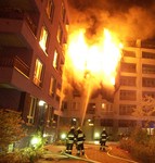 Pożar budynku mieszkalnego, ROCKWOOL