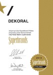 Dekoral ponownie w gronie laureatów Superbrands