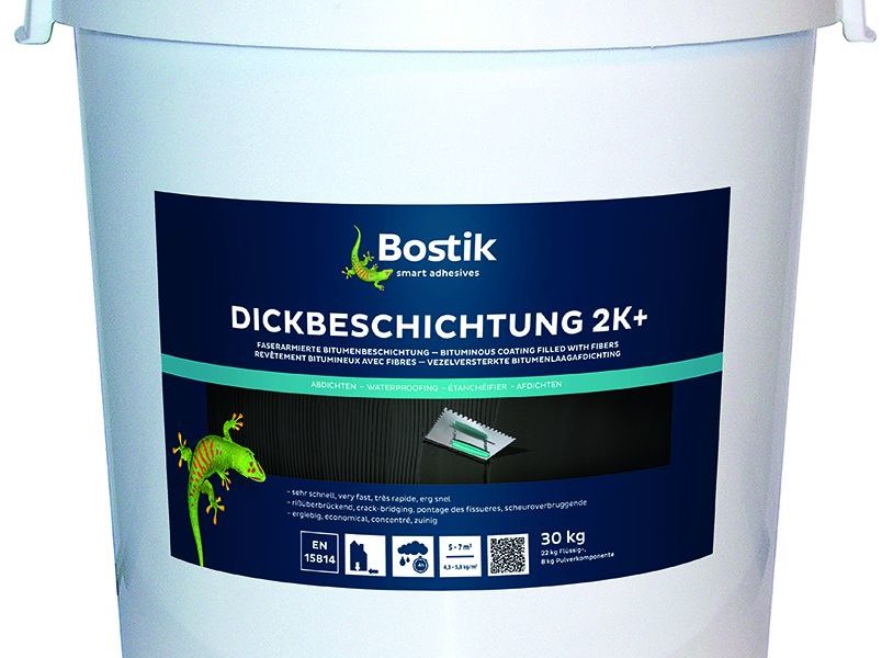 Wyjątkowo odporna hydroizolacja pionowa fundamentów z masą Dickbeschichtung 2K+