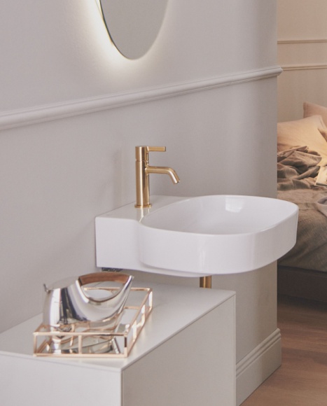  Dom, LIFESTYLE - Na pierwszym ze spotkań Ideal Standard z cyklu TOGETHER WORLD TOUR, które odbyło się 21 kwietnia w Mediolanie, premierę miała nowa kolekcja umywalek o nazwie Linda-X.