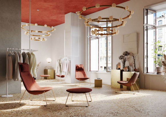  Dom, LIFESTYLE - Kultowy fotel Chic Lounge powstał w 2018 roku na podstawie projektu znakomitego francuskiego designera Christophe’a Pillet. To już trzeci, po Chic oraz Chic Air, model stworzony przez projektanta specjalnie dla marki Profim.
