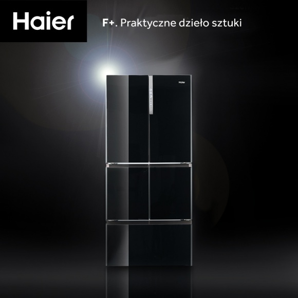Lodówka Haier z serii F+ HFF-750CGBJ – praktyczne dzieło sztuki