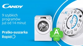 Po co nam aż 9 szybkich programów prania? Dom, LIFESTYLE - Marka Candy w serii pralek i pralko-suszarek RapidO przygotowała aż 9 szybkich programów prania, które skutecznie poradzą sobie z codziennym czyszczeniem naszej różnorodnej odzieży. Podpowiadamy kto i w jakiej sytuacji powinien je zastosować.
