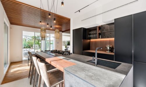 TRENDY: Spieki kwarcowe Laminam do kuchni i jadalni
