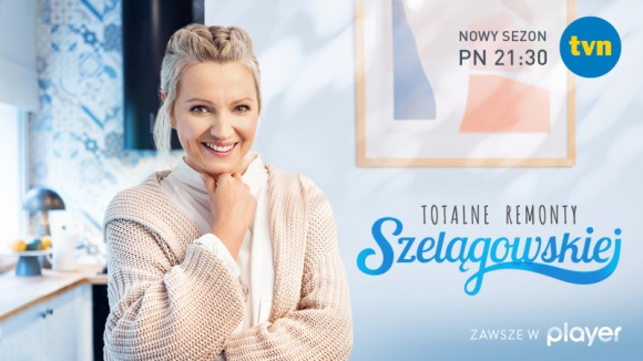  Dom, LIFESTYLE - Dobro powraca, podobnie jak wraca na ekrany telewizorów widzów stacji TVN trzecia odsłona programu realizowanego z Castoramą – „Totalne remonty Szelągowskiej”. W tym sezonie na widzów czeka moc wzruszeń, a przed ekipą Doroty zostaną postawione zupełnie nowe wyzwania.