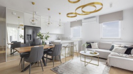 Minimalizm z nowoczesnym twistem. Eleganckie mieszkanie dla pary Dom, LIFESTYLE - Urządzone z niezwykła starannością i dbałością o detale mieszkanie dla pary położone jest w podwarszawskiej Białołęce. Wnętrze jest stonowane i eleganckie w wyrazie. To zasługa architektek z pracowni Decoroom, którym powierzono jego kompleksową realizację.