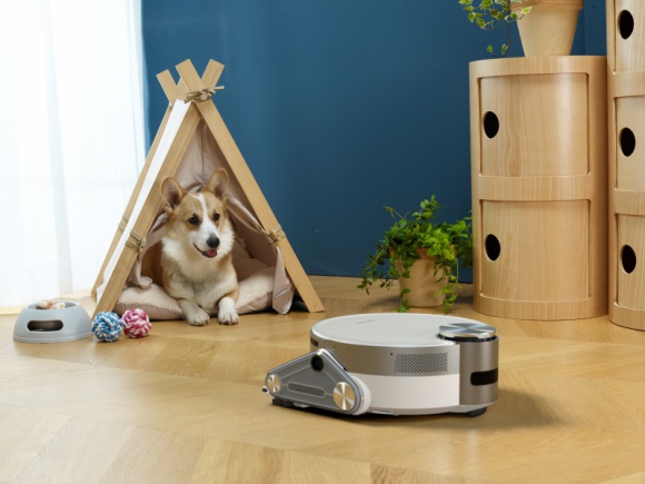  Dom, LIFESTYLE - Jet Bot AI+ jest pierwszym na świecie robotem sprzątającym wyposażonym w aktywny sensor 3D i rozwiązanie Intel® Movidius™, który dokładnie analizuje powierzchnię i plan mieszkania oraz optymalizuje drogę przemieszczania się urządzenia.